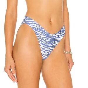 Jonathan SIMKHAI  Lia Bikini Bottom In Blue NWT
